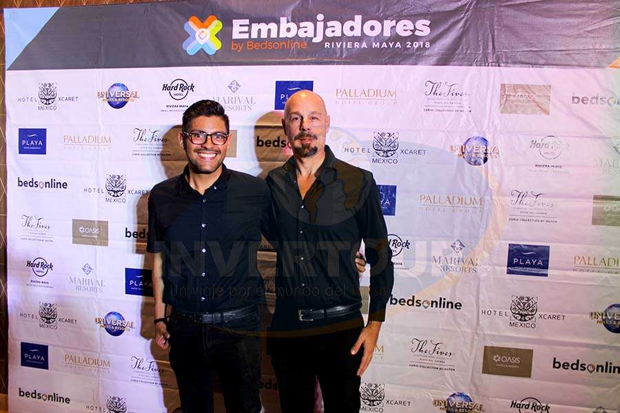 Adrián Rodríguez y Wally Dagri