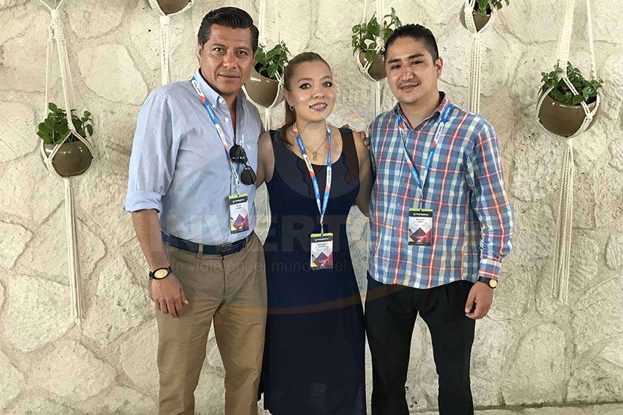 Víctor Álvarez, Stephanie Álvarez y Oswaldo Pérez