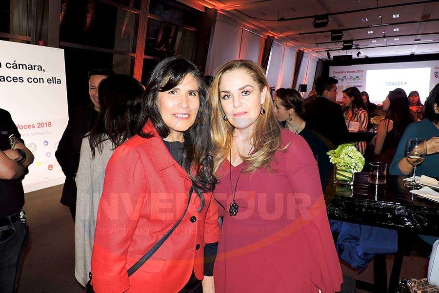 Mariel Medina con Magda Bermea