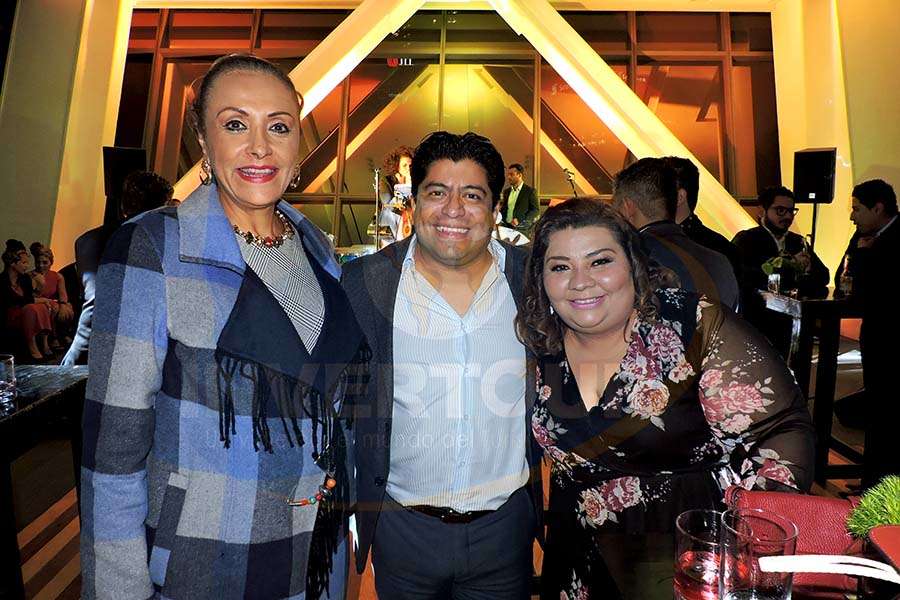 Judith Guerra, Edgar Ramírez y Celida Puente