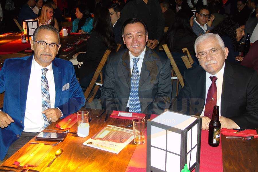 Jaime Rogel, Josué Meza y César Romero