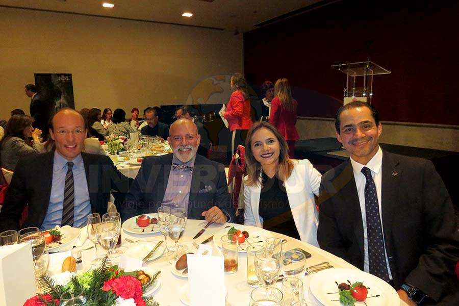 Anko van der Werff, Ángel Álvarez, Luisa Fernanda Cabrera y Benjamín Díaz