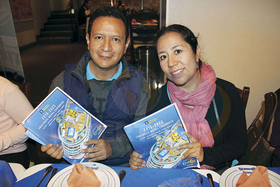 Pablo Vargas con María del Carmen Clavijo Pablo Vargas con María del Carmen Clavijo