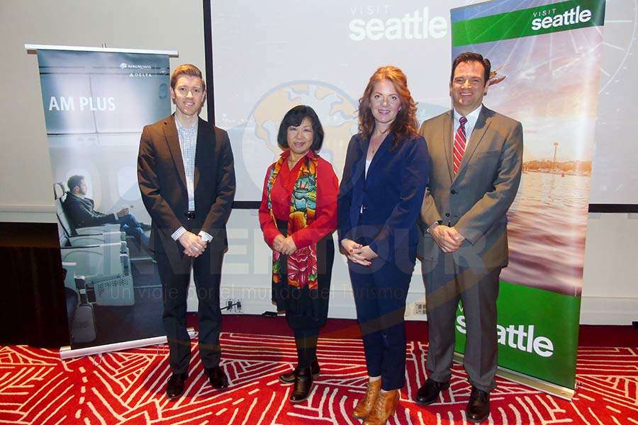 Eric Toler, Kazue Ishiwata, Natalie Jushinki y José Zapata