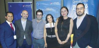 Joaquín Ramírez, Francisco Posada, Oriol Riera, Ana Laura Serrano, Diana Olivares y Óscar Isgleas