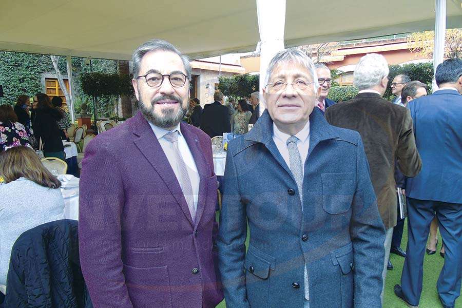 Carlos Samanez y Carlos Ruiz