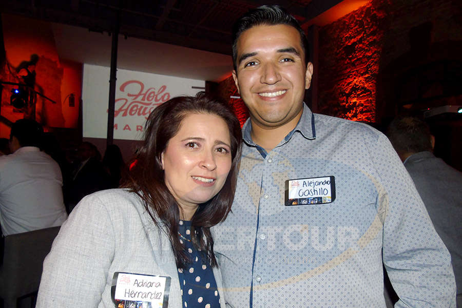 Adriana Hernández y Alejandro Castillo