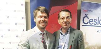 Jan Herget, director de turismo de CzechTourism con Petr Lutter, director general de CzechTourism para México y América Latina