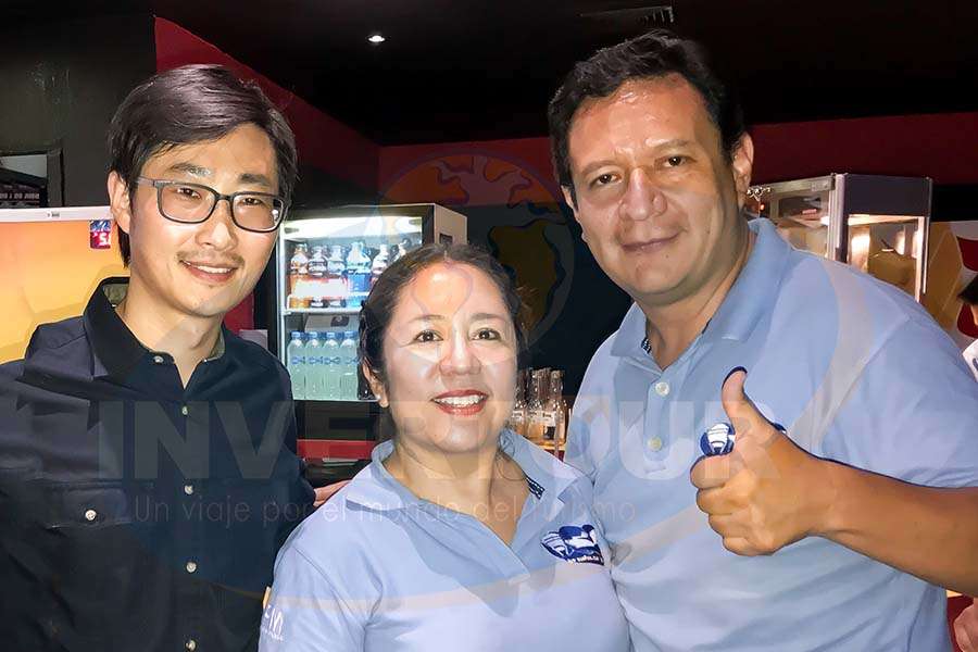  Diego Jiang, Carmen Clavijo y Pablo Vargas