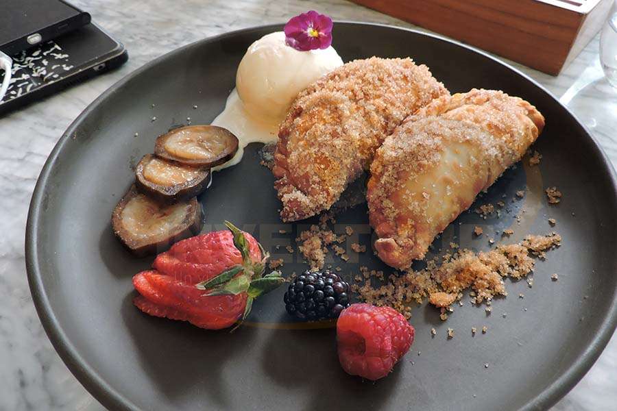 Empanadas de arroz con leche