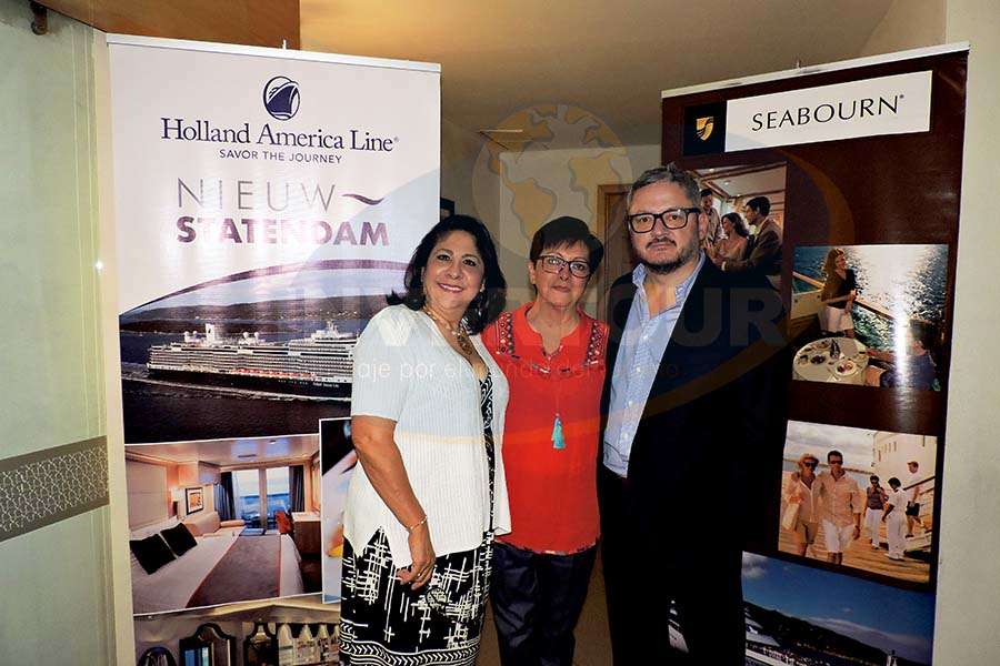 Blanca Olivera, Yolanda González y Julio Laguna López