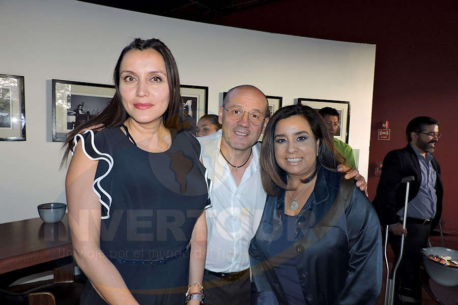 Diana Olivares, Javier Rodríguez y Mar Guiñén