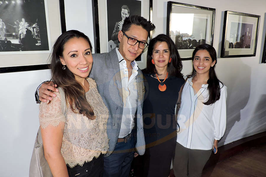 Denise Heredia, Ismael Borja, Susy Orizaga y Marielle Bugnot