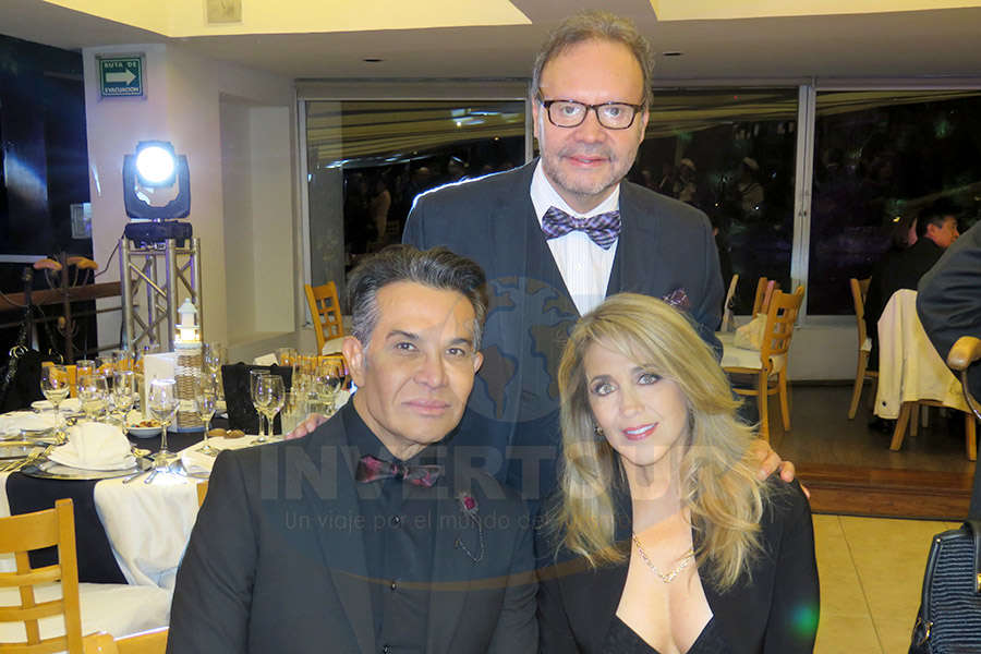 Dr. Gustavo González Zaldívar, Manuel Montelongo y Mercedes Rogel