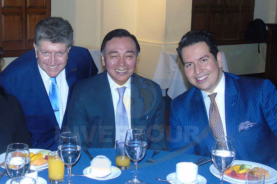 Octavio Hernández, Josué Meza y Alberto Hernández