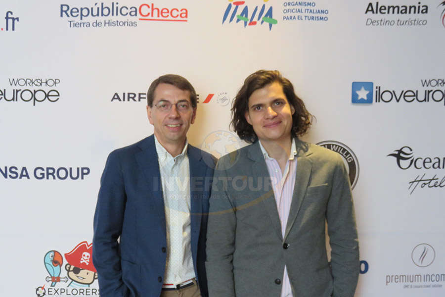 Petr Lutter con Fernando Cano