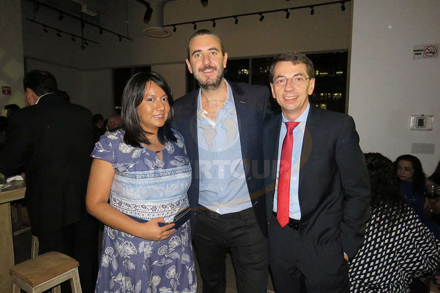 Patty Torres, Jordi Llorens y Petr Lutter