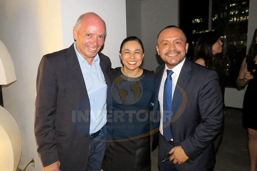 Carlos Colín, Sandra Luna y Miguel Galicia