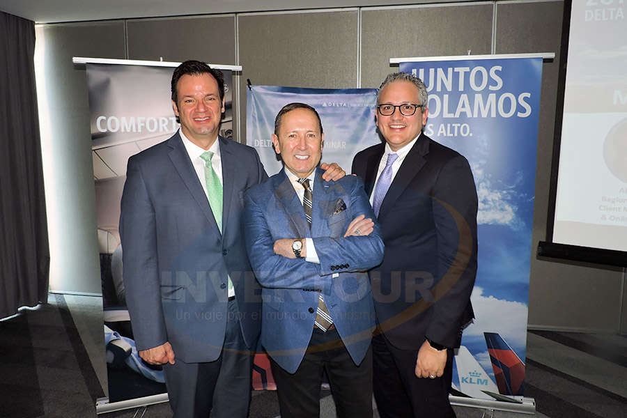 José Zapata, Roberto Girotti y Demetrio Acevedo
