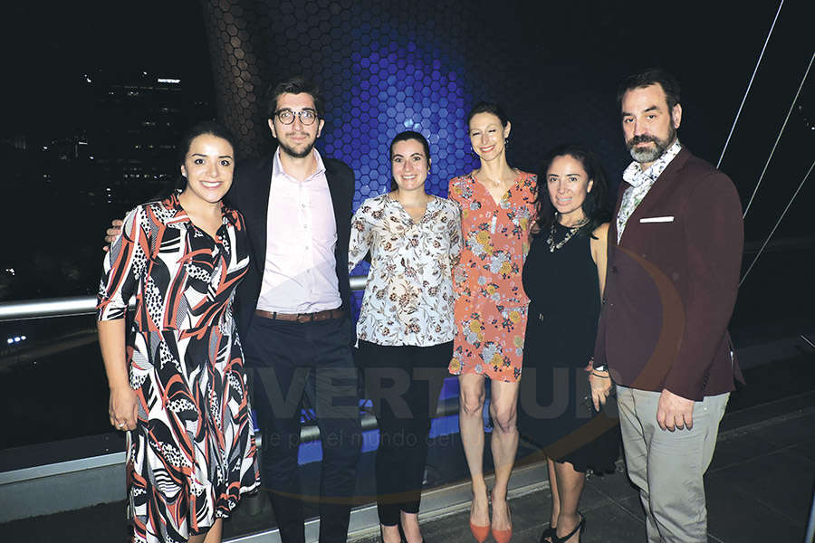 Magda Sánchez, Jean-Cédric Callies, Cynthia St-Louis, Fanny Lagarrigue, Vicky Marmolejo y Louis Loranger