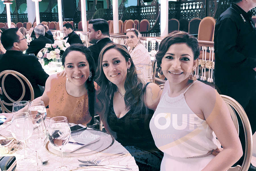 Fernanda Maldonado, Jenny Zapata y Gabriela Jasso