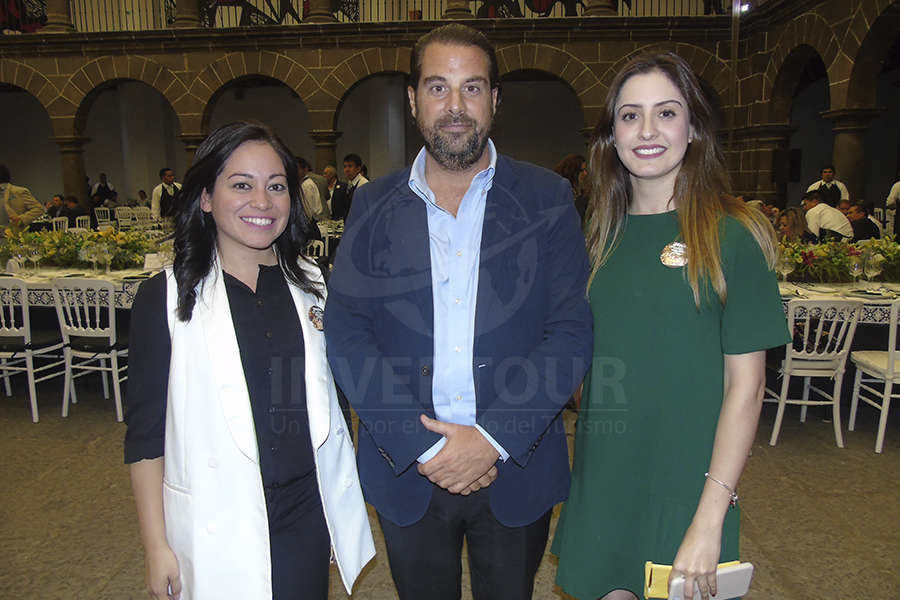 Vianney Cárdenas, Ignacio de Pablo y Alejadra Azotla