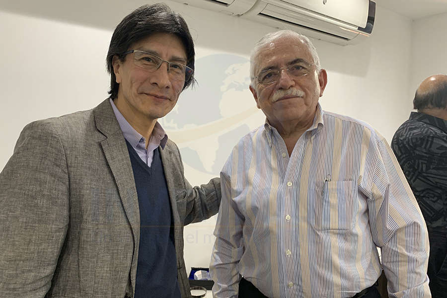 Miguel Ángel Pérez y César Romero