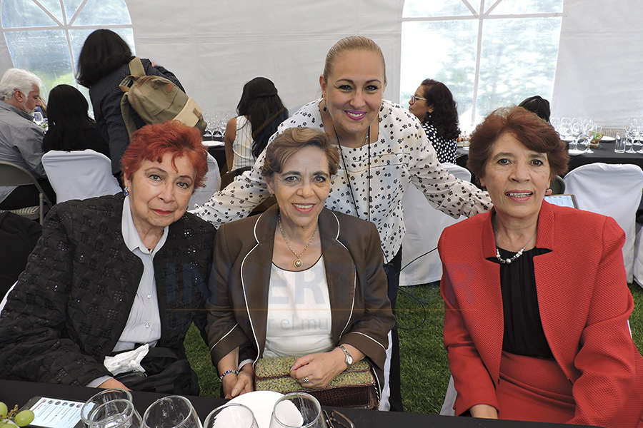 Clementina Torres, Martha Abraham, Gina Navarrete y América Anaya