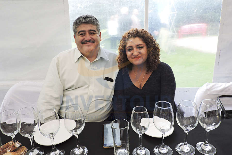 Graciano Pedraza y Adriana Manguen