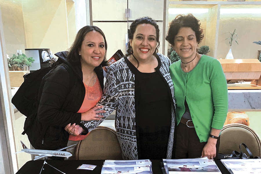 Silvia Alvarado, Mayte Camacho y Adriana Cañizares Adriana Cañizares