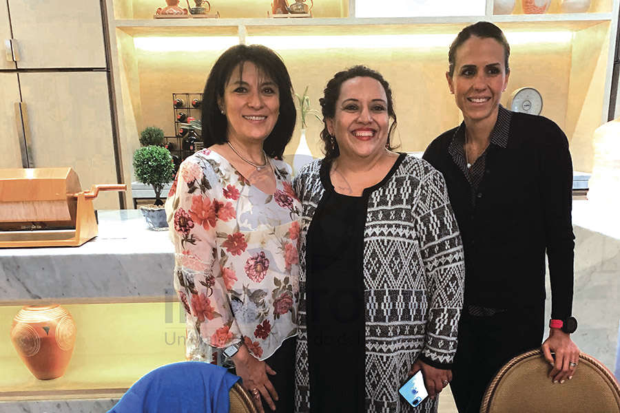 Guadalupe Márquez, Mayte Camacho y Natalia Rubio