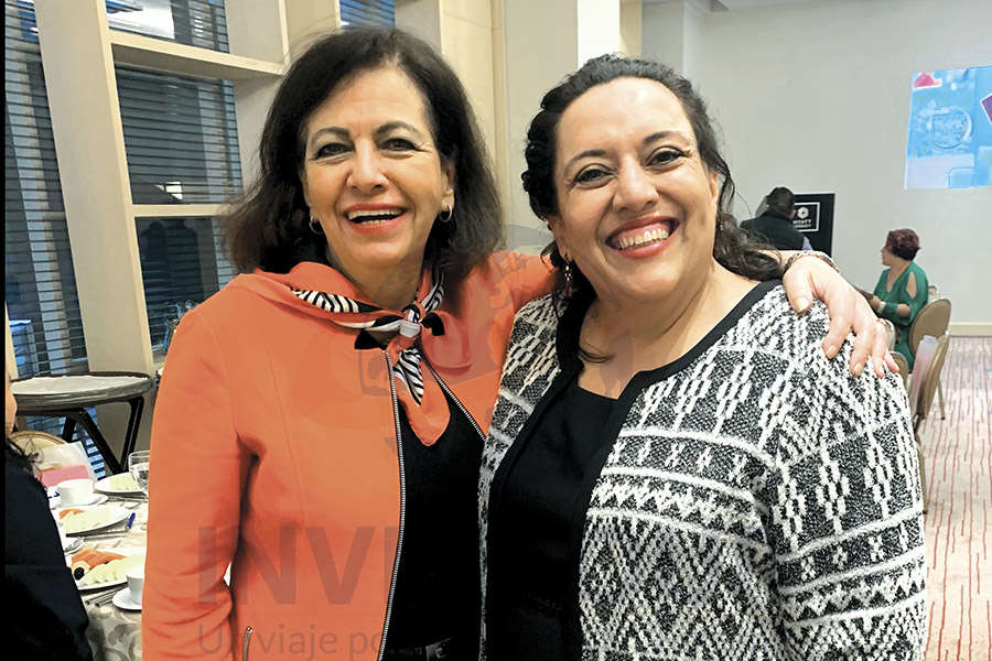 Silvia Parra con Mayte Camacho