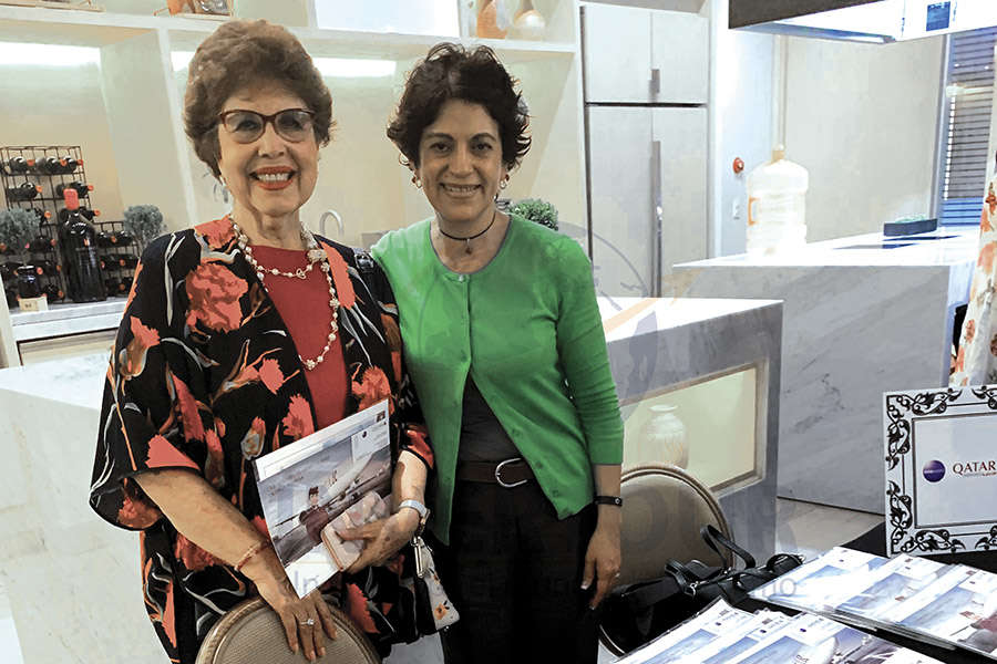 Yolanda Montes con Adriana Cañizares