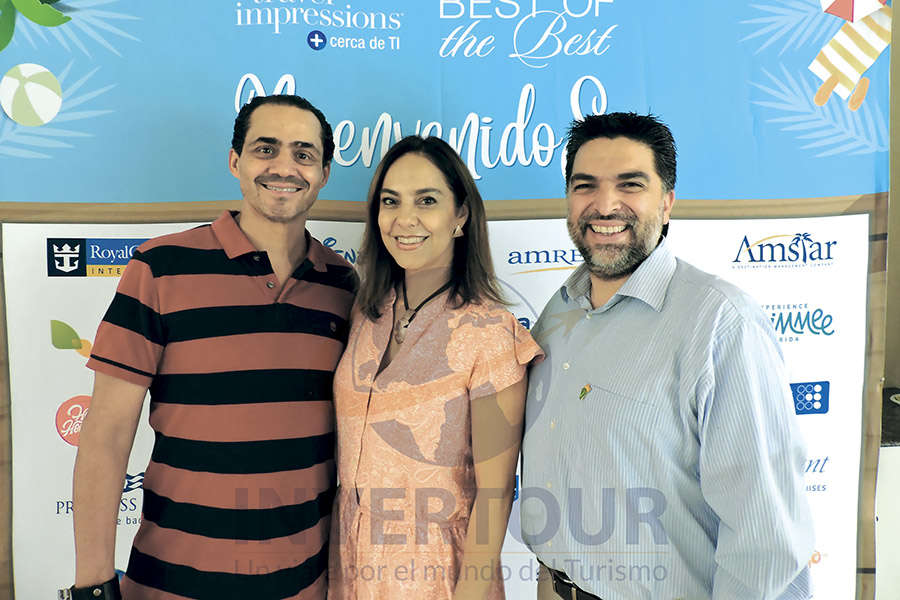 Benjamín Díaz, Adriana de la Torre y Paul Orizaga