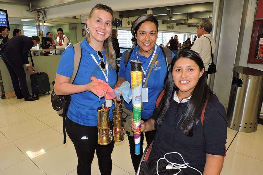 Paola Burle, Jessica Alcalá y Pilar Jauregui