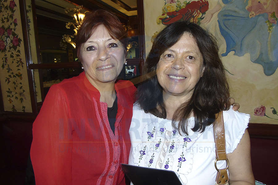 Lourdes Duarte y Sandra Rodas