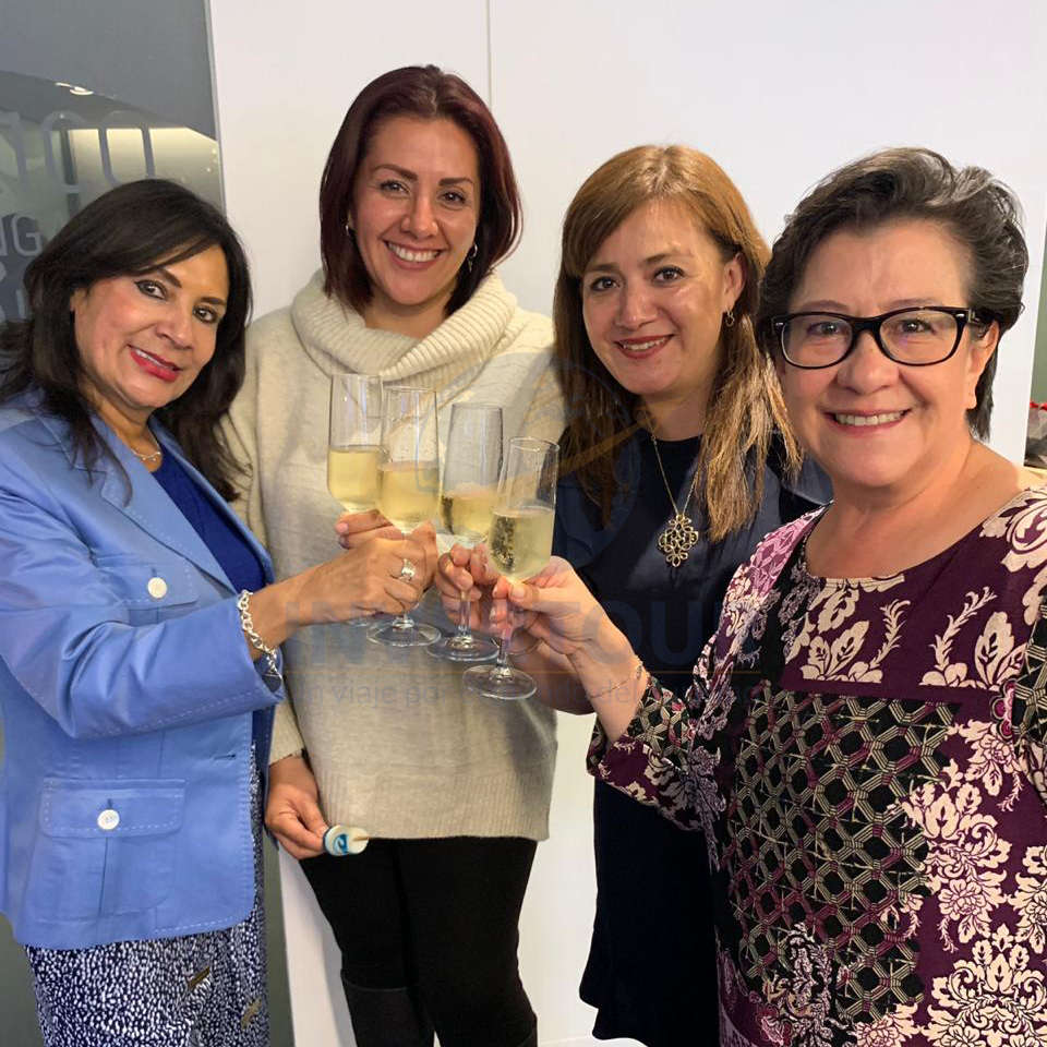 Ruth Leal, Laura Martínez, Malinalli Marquina y Edith Aguilar