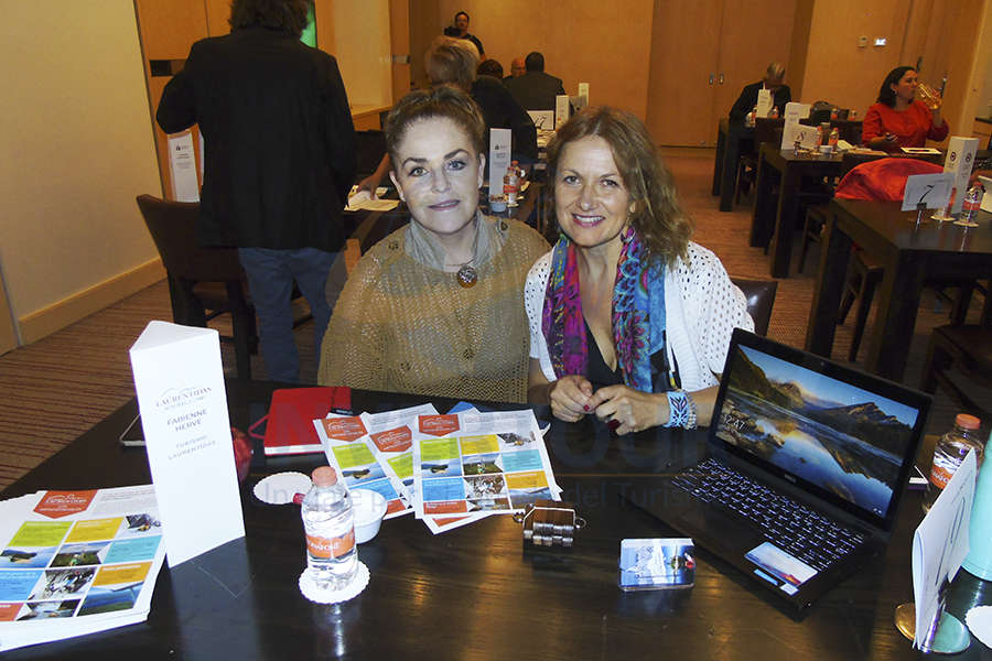 Magda Bermea y Fabienne Hervé