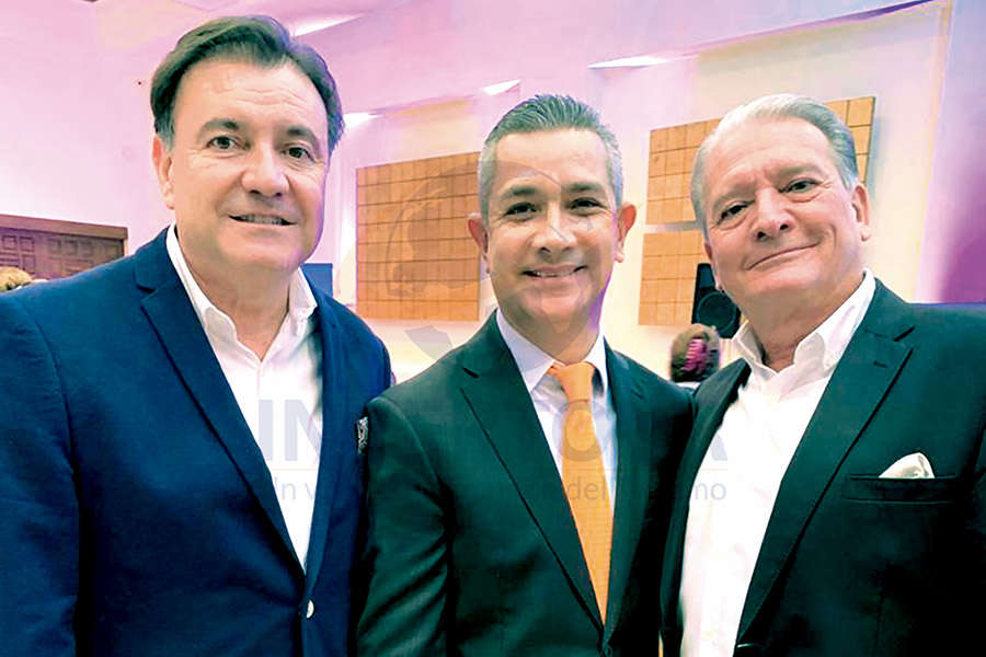 Raúl Lazo de la Vega, Jaime Díaz y Lorenzo Salsamendi