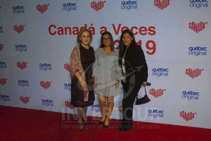 Magda Bermea, Ana Laura Serrano y Mariel Medina