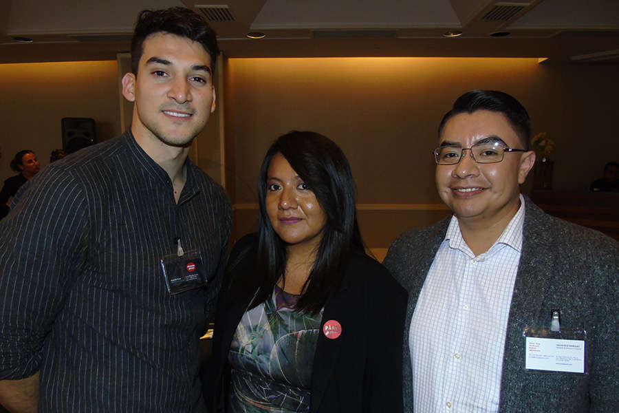 Armando Osuna, Patty Torres y Oscar Ruiz