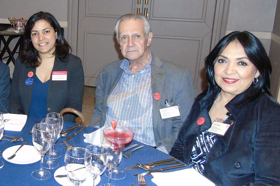 María Wazar, Raúl García-Morineau y Miriam González