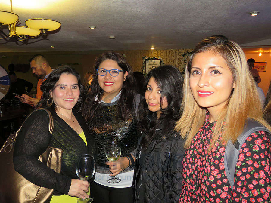 Carmen Almazán, Carolina González, Alicia Lagunas y Valeria Fabián