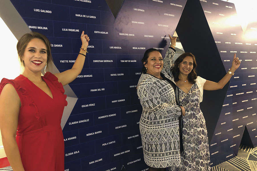 Karla de la Garza, Mayte Camacho y Karelia Paralizabal