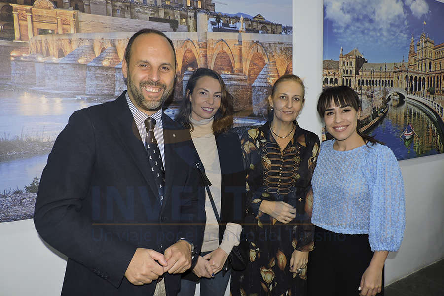 Mateo Asensio, Susana Rodríguez, Begoña Fernández e Isabel Alonso