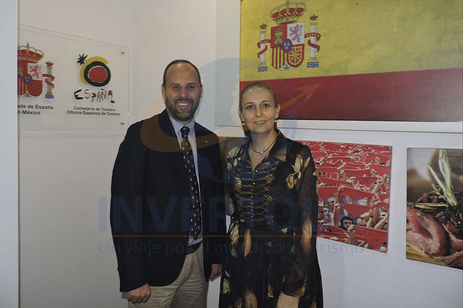 Mateo Asensio con Begoña Fernández