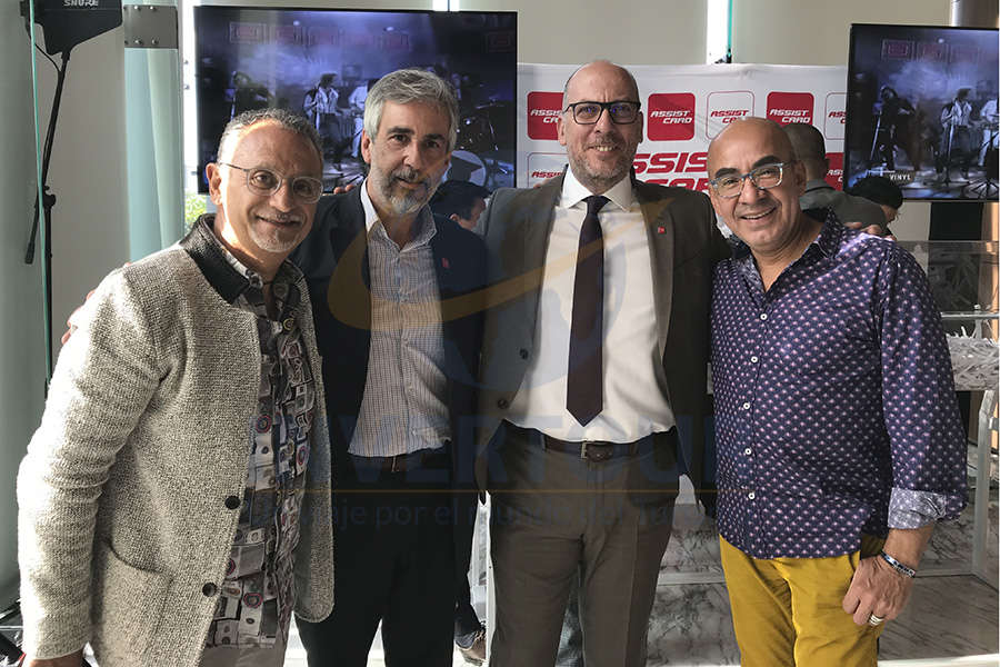 Jaime Rogel, Ariel Olaverría, Carlos Bricka y Erwin Romero