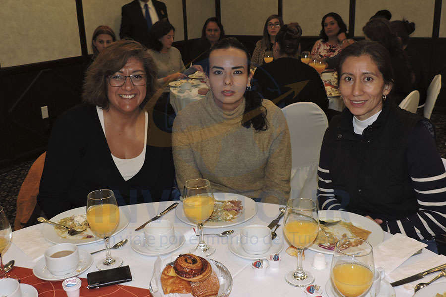 Vicky Jiménez, Silvia Paz y Mariana Vargas