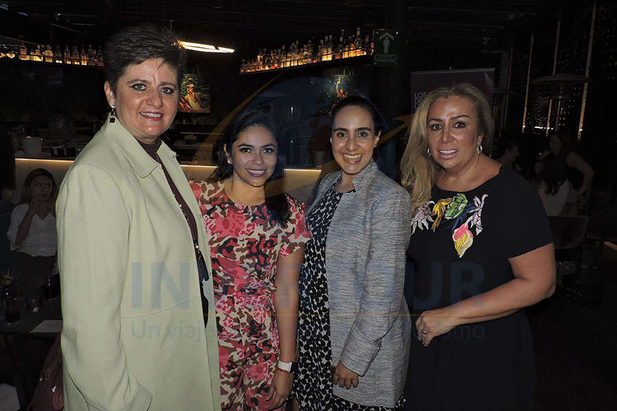 Maylen Jean, Mariana Pérez, Alethia García y Magda Saldivar 