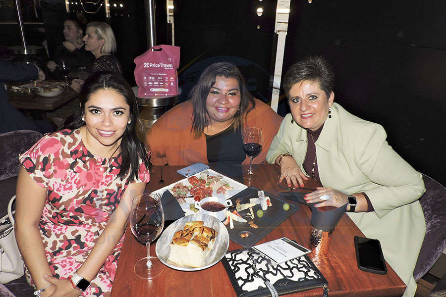 Mariana Pérez, Celida Puente y Maylen Jean